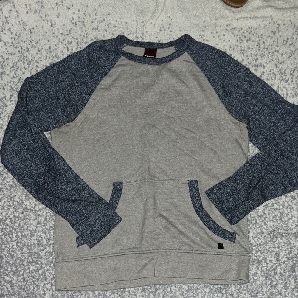 Tony Hawk Men's Crewneck Sweater - Gray and Navy